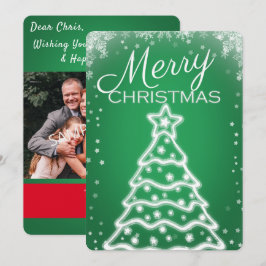 Tarjetas de Felicitación de Foto de Árbol de Navid
