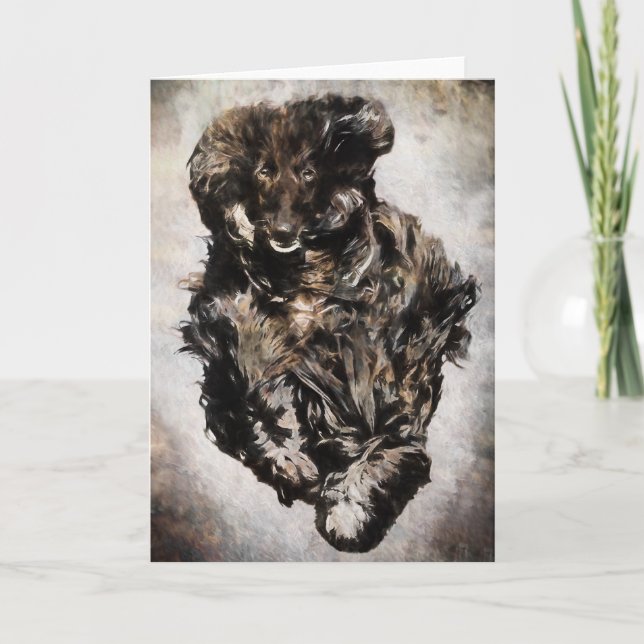 Tarjetas de felicitación de hebilla afgana (Anverso)