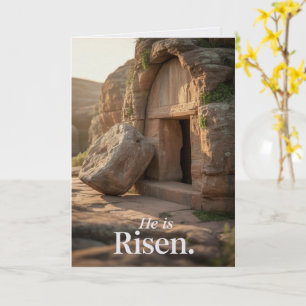 Tarjetas De Felicitación De Iglesia De Pascua De R
