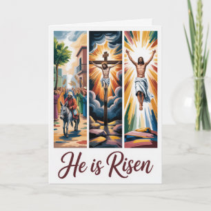Tarjetas De Felicitación De Iglesia De Pascua De R