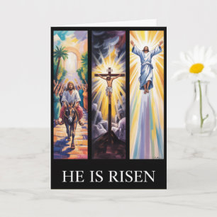 Tarjetas De Felicitación De Iglesia De Pascua De R