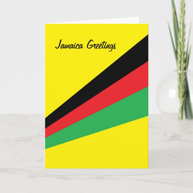 Tarjetas de felicitación de Jamaica (Anverso)