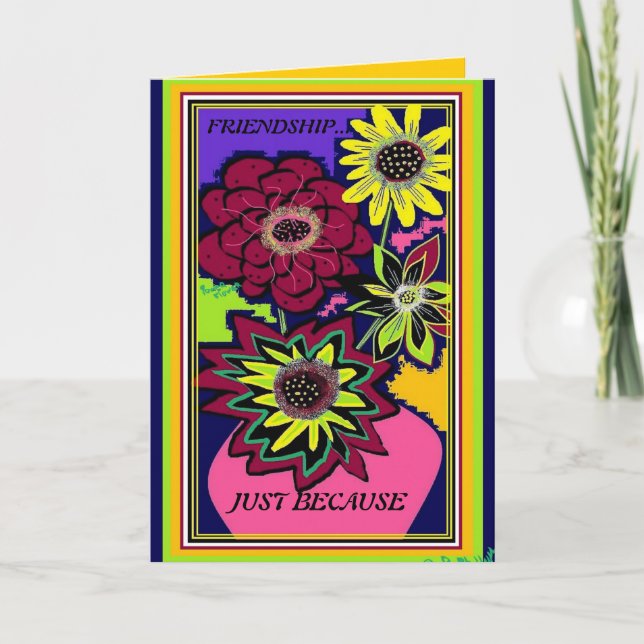 TARJETAS DE FELICITACIÓN DE LA AMISTAD (Anverso)