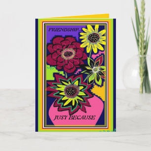 TARJETAS DE FELICITACIÓN DE LA AMISTAD