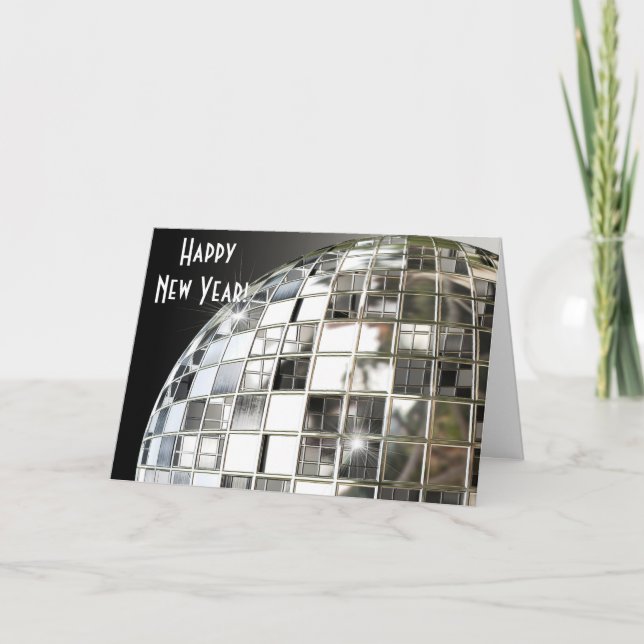 Tarjetas de felicitación de la Feliz Año Nuevo (Anverso)