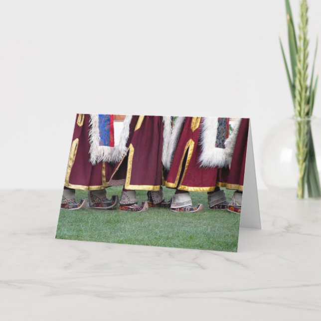 Tarjetas de felicitación de la foto del viaje (Anverso)