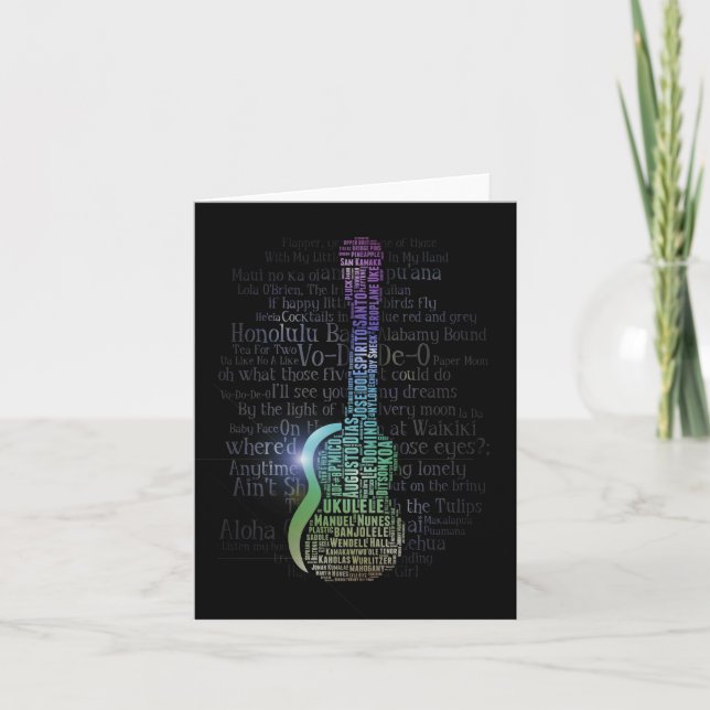 Tarjetas de felicitación de la historia del (Anverso)