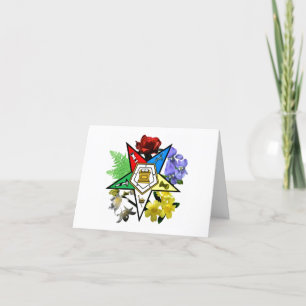 Tarjetas de felicitación de la Orden de las Estrel