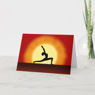 Tarjetas de felicitación de la salida del sol de