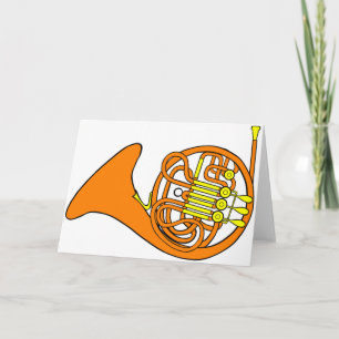 Tarjetas de felicitación de la trompa