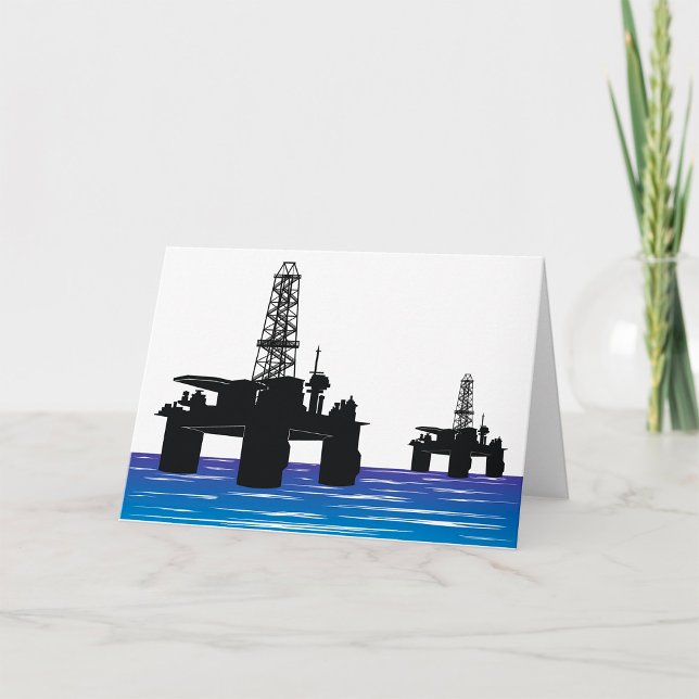 Tarjetas de felicitación de las plataformas petrol (Subido por el creador)