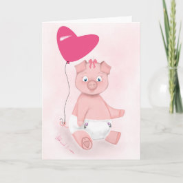 Tarjetas de felicitación de los animales del bebé