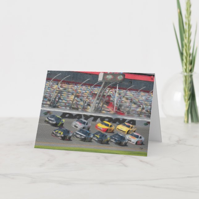 Tarjetas de felicitación de los stock car (Anverso)