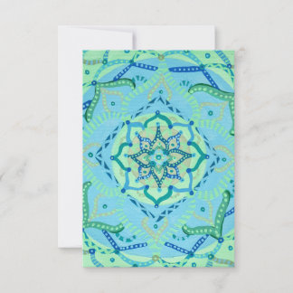 Tarjetas de felicitación de Mandala
