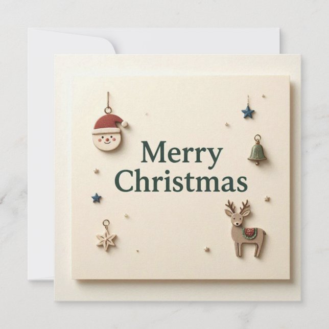 tarjetas de felicitación de Navidad (Anverso)