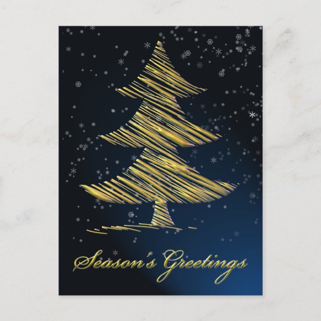 tarjetas de felicitación de Navidad elegantes y fe (Anverso)