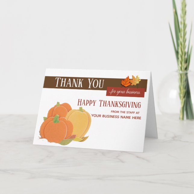 Tarjetas de Felicitación de Negocios de Acción de  (Anverso)