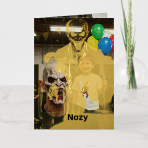 Tarjetas de felicitación de Nosey Citra
