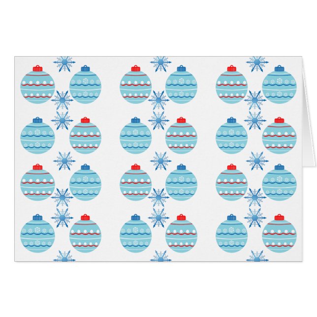 Tarjetas de felicitación de Ornament de Árbol de N (Anverso (Horizontal))