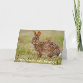 Tarjetas de felicitación de Paz, Amor y Bendicione