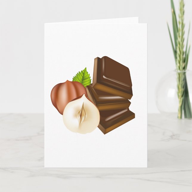 Tarjetas de felicitación de piezas de chocolate (Subido por el creador)