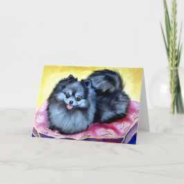 Tarjetas de felicitación de Pomerania