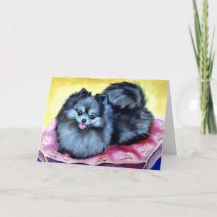 Tarjetas de felicitación de Pomerania