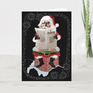 Tarjetas de felicitación de Pooper Fiesta de Santa