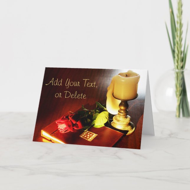 Tarjetas de felicitación de recuerdos (Anverso)