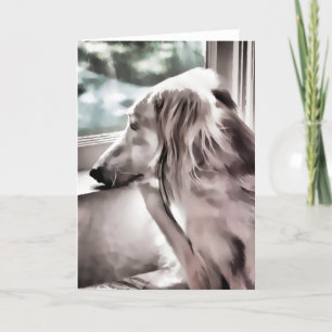 Tarjetas de felicitación de Saluki