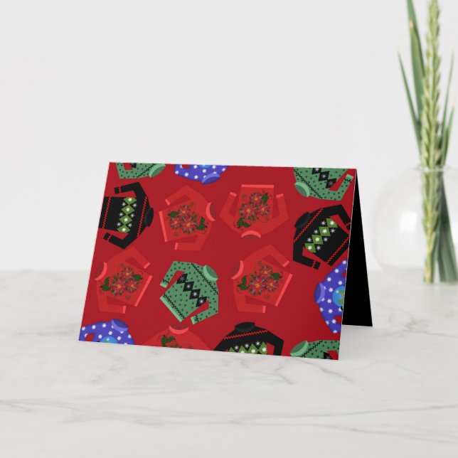 Tarjetas de felicitación de sudaditos navidades, 7 (Anverso)