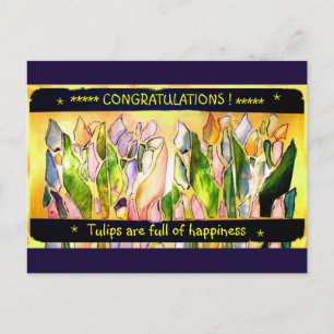 Tarjetas de felicitación de Tulip Square