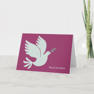 Tarjetas de felicitación de vacaciones de Peace Do