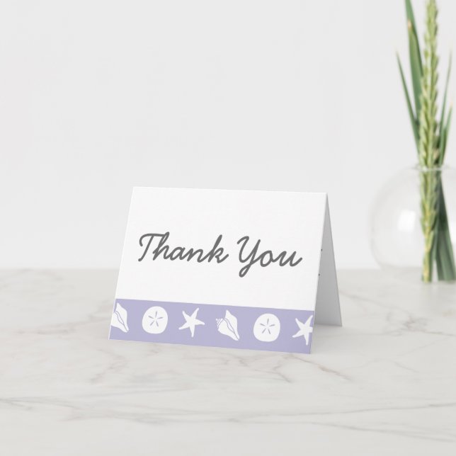 Tarjetas de felicitación de verano en Lavender (Anverso)