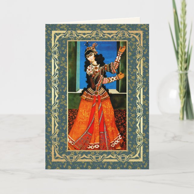 Tarjetas de felicitación del Año Nuevo persa Nowru (Anverso)