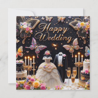 Tarjetas de felicitación del Boda