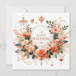 Tarjetas de felicitación del Boda
