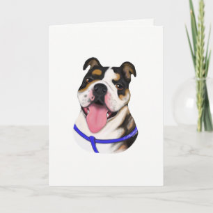 Tarjetas de felicitación del bulldog