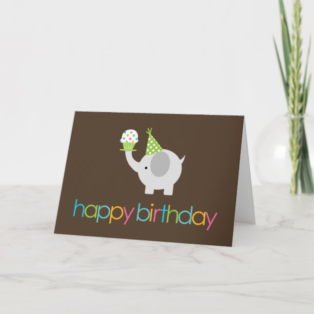 Tarjetas de felicitación del cumpleaños del (Anverso)