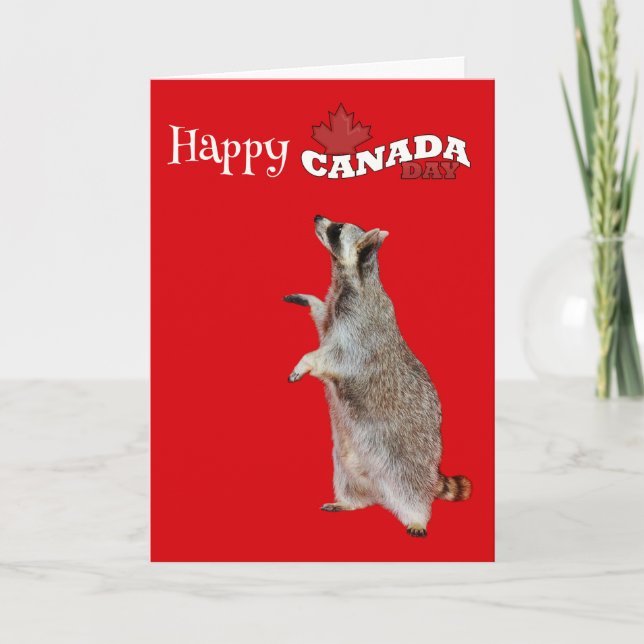 Tarjetas de felicitación del Día de Canadá (Anverso)
