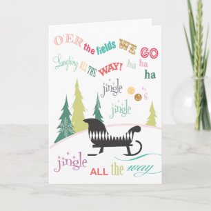 Tarjetas de felicitación del día de fiesta de los