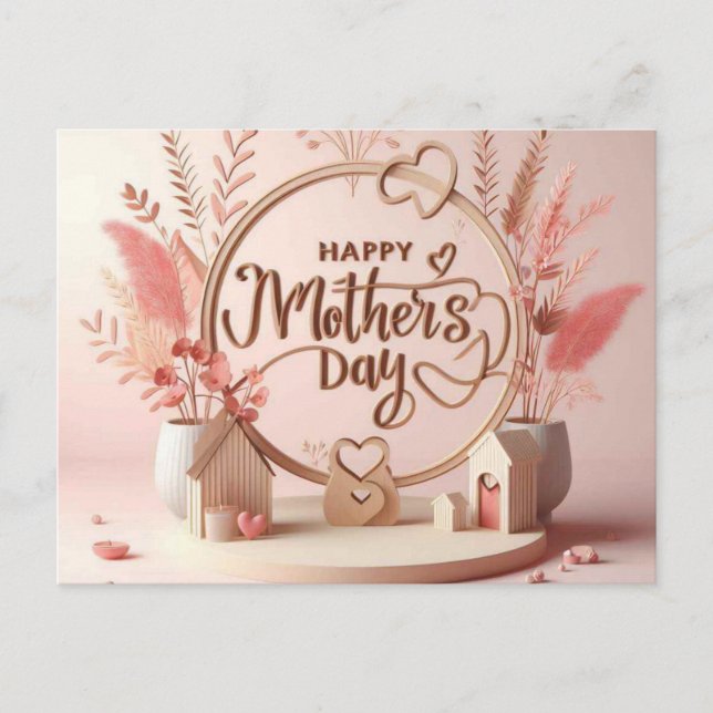 Tarjetas de felicitación del Día de la Madre (Anverso)