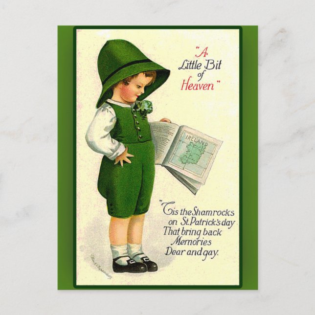 Tarjetas de felicitación del Día de San Patricio (Anverso)