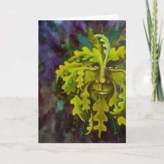 Tarjetas de felicitación del "hombre verde"….¡para
