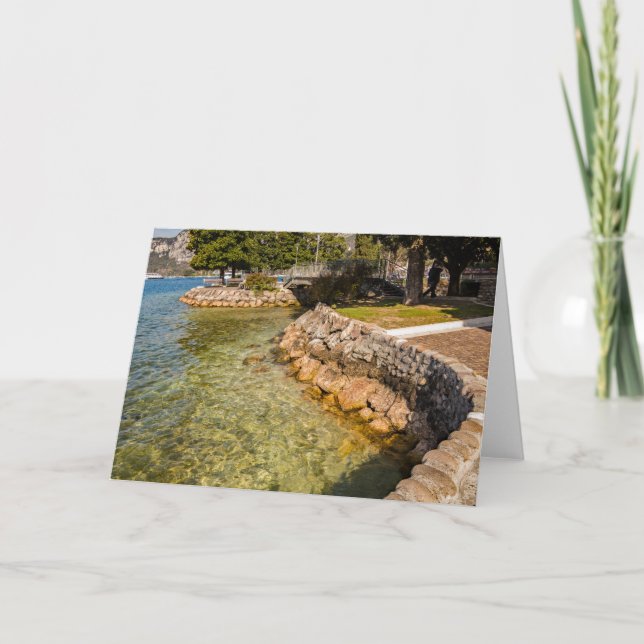 Tarjetas de felicitación del lago Garda (Anverso)