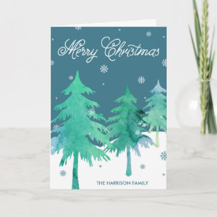 Tarjetas de felicitación del navidad de la escena