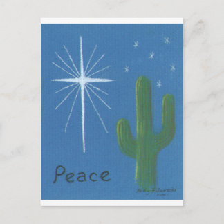 Tarjetas de felicitación del navidad del desierto