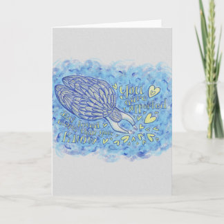 Tarjetas de felicitación del Personalizado de apoy