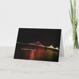 Tarjetas de felicitación del puente