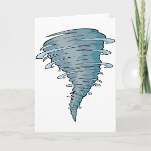 Tarjetas de felicitación del tornado